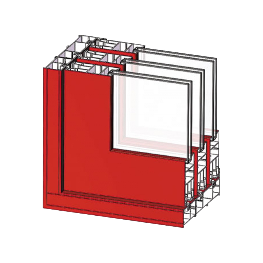 Profilés en aluminium pour portes et fenêtres