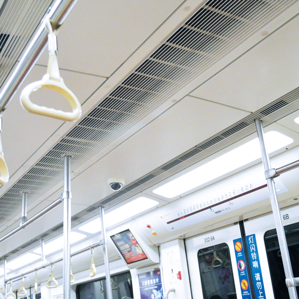 Profils de transport ferroviaire en aluminium