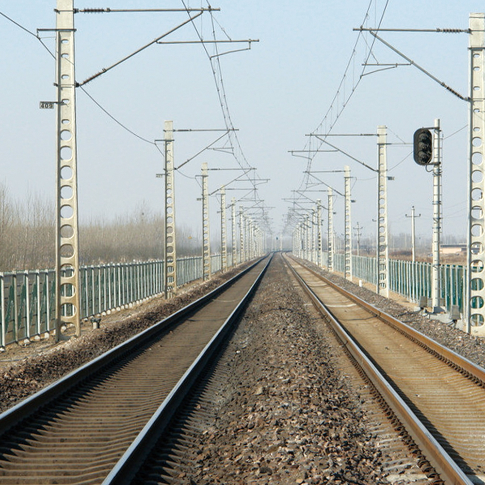 Profils de transport ferroviaire en aluminium