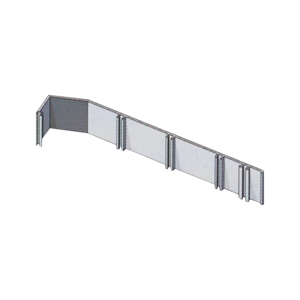 Profils de transport ferroviaire en aluminium