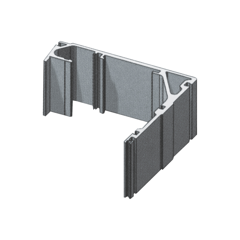 Profils de transport ferroviaire en aluminium