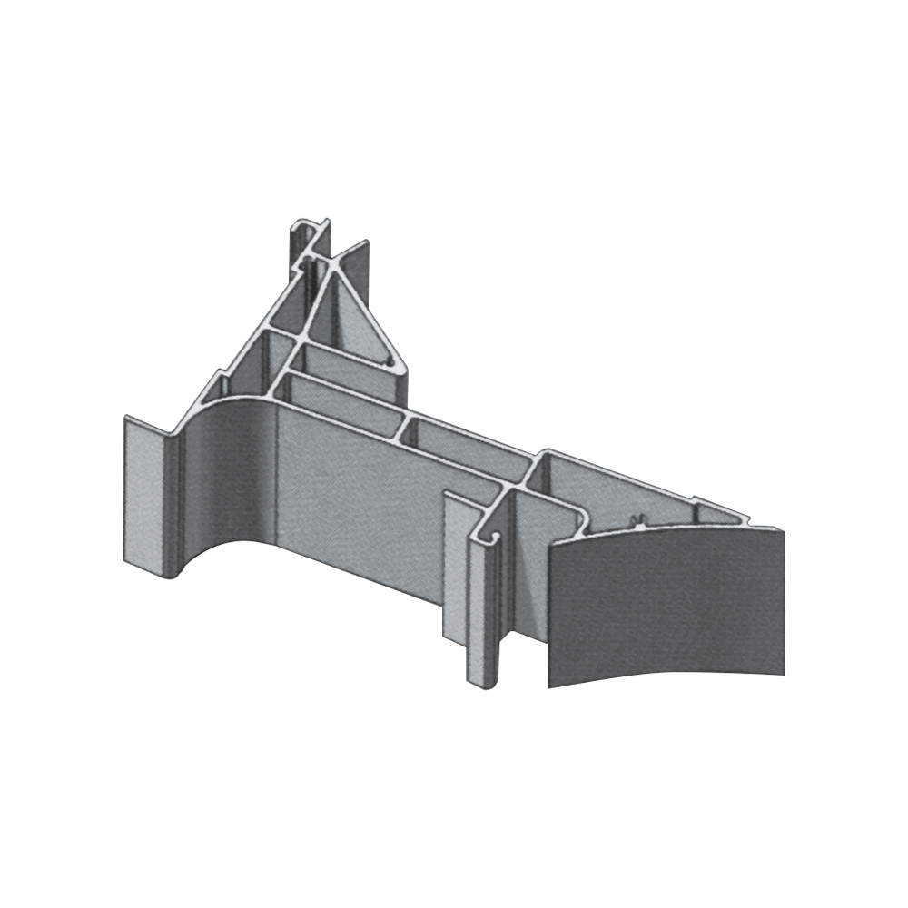 Profils de transport ferroviaire en aluminium