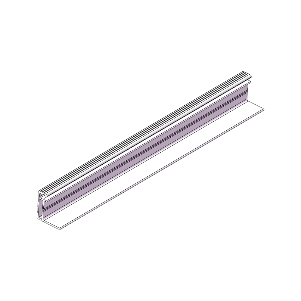 Profilés en aluminium de support de montage photovoltaïque