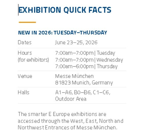 Jiangyin Jianbang Aluminum Co., Ltd. exposera au salon Smart Energy 2026 à Munich, en Allemagne.